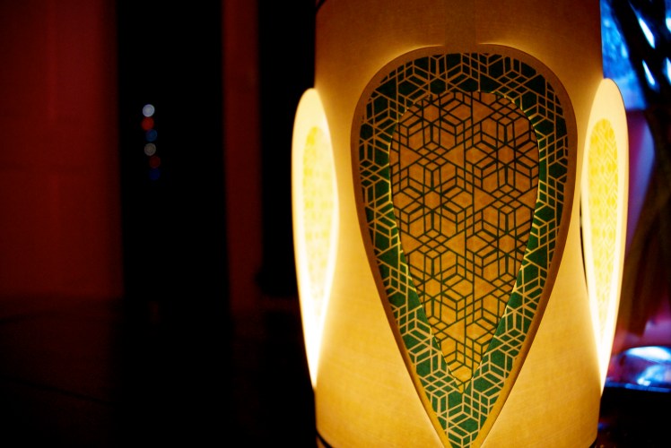 Lantern in the evening