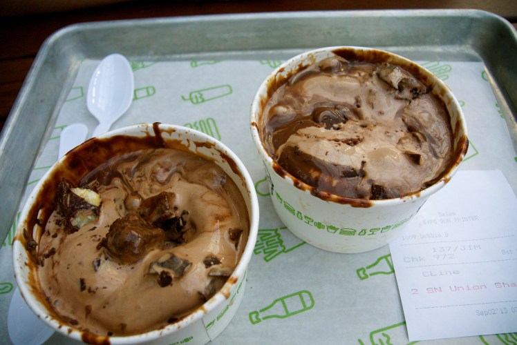 Shake Shack concrete