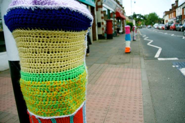 Guerilla knitting