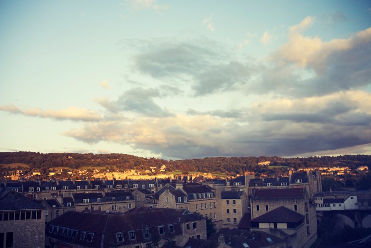 Bath hotel view