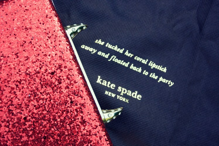 Kate Spade clutch bag