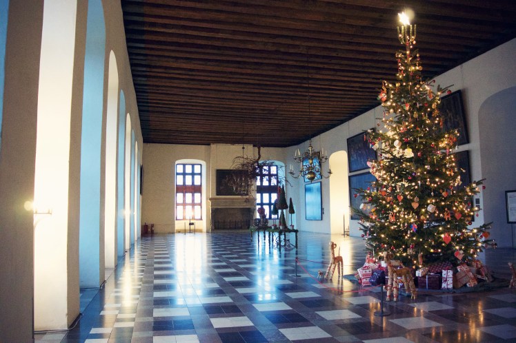 Kronborg Castle at Christmas